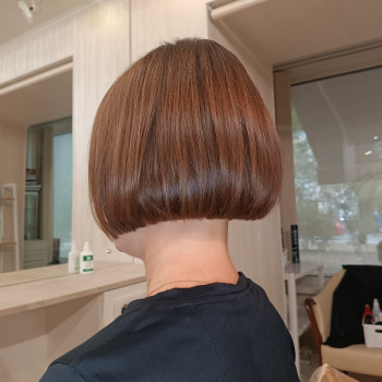 Стрижка в английской технике Vidal Sassoon