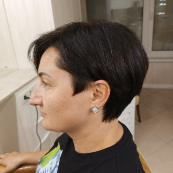Стрижка в технике Vidal Sassoon