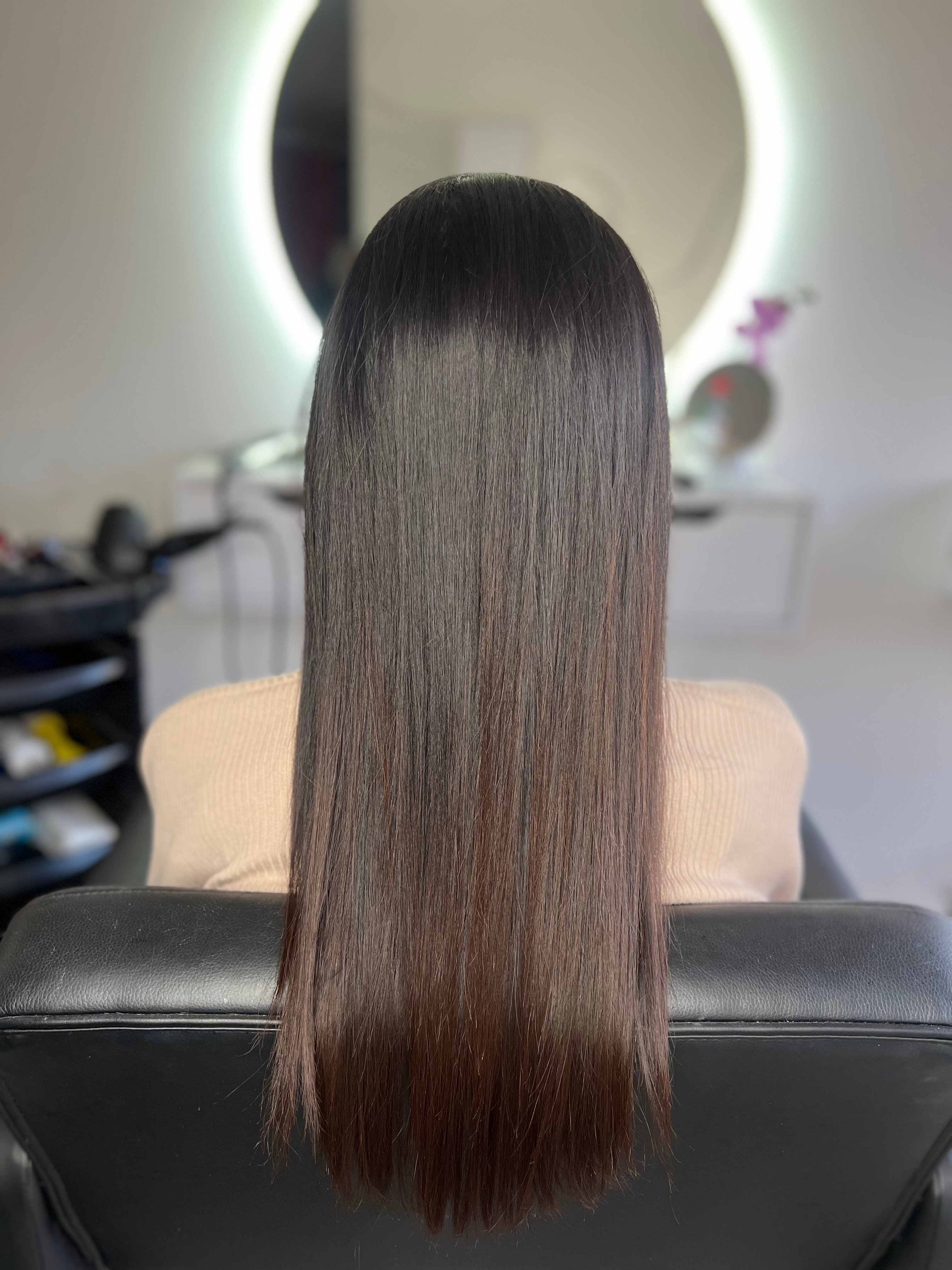 Стрижка на длинные волосы укладка волос классическая, фото - Студия красоты Beauty Rose