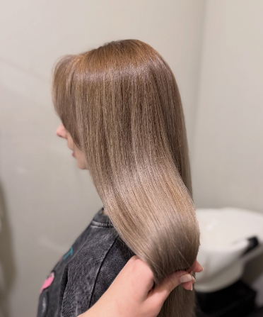 Стрижка на довге волосся жіноча укладка, фото - Студія краси SK Beauty