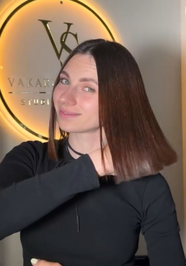 Стрижка на середнє волосся каре жіноча, фото - Студія краси Vakaruk Studio