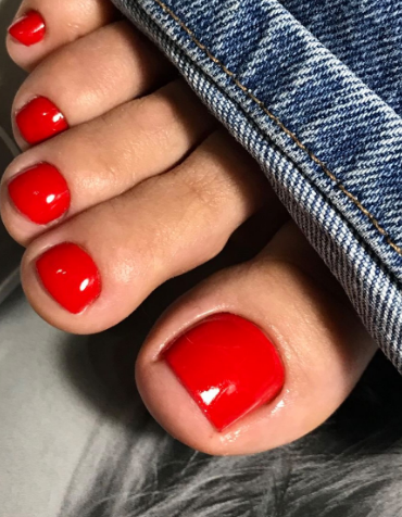 Педикюр красивый летний, фото - Ногтевая студия Nails Pro