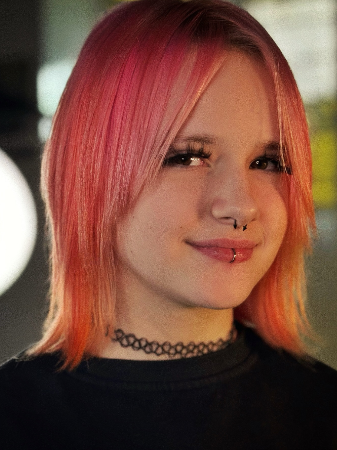 Пирсинг септум носа губ, фото - Тату салон Smile Tattoo