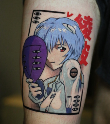 Для хлопців кольорові на стегні, фото - Тату салон TATTOO LAMARCH