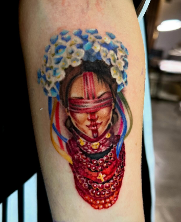Мужские женские на руке, фото - Тату салон TATTOO LAMARCH