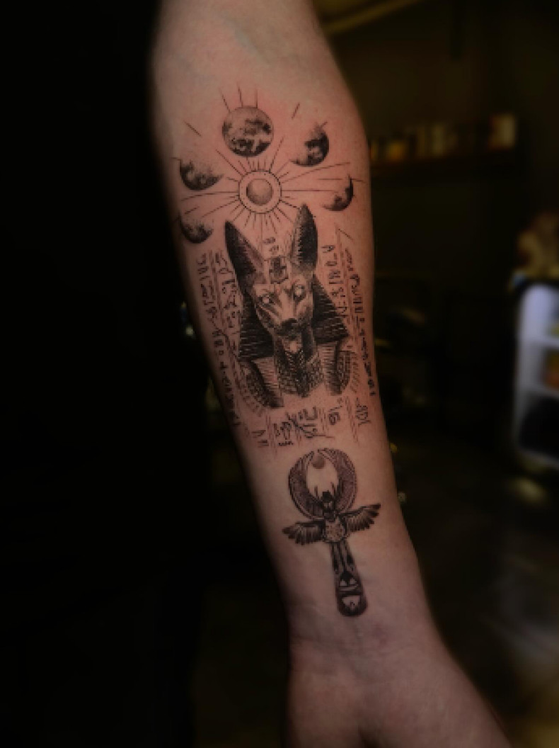 Для хлопців на передпліччі реалізм, фото - Тату салон TATTOO LAMARCH