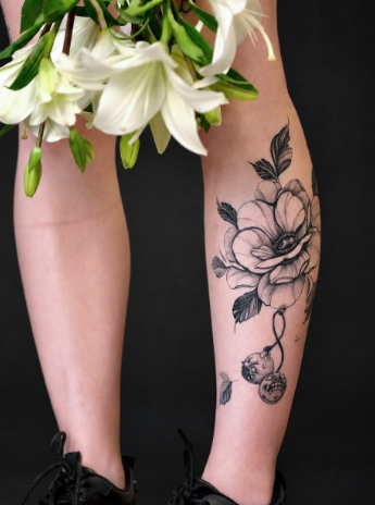 Женские глаз на ноге, фото - Тату салон TATTOO LAMARCH