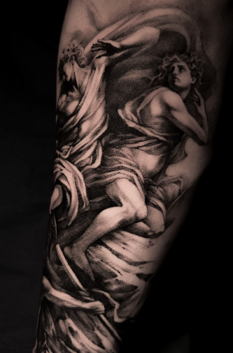 Мужские на руке предплечье, фото - Тату салон TATTOO LAMARCH