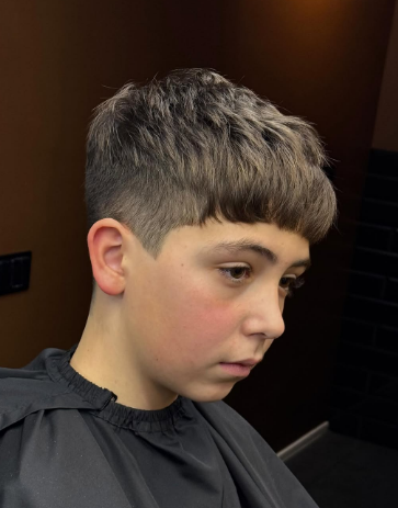 Чоловіча стрижка на коротке волосся для хлопчика, фото - Барбершоп Barber King
