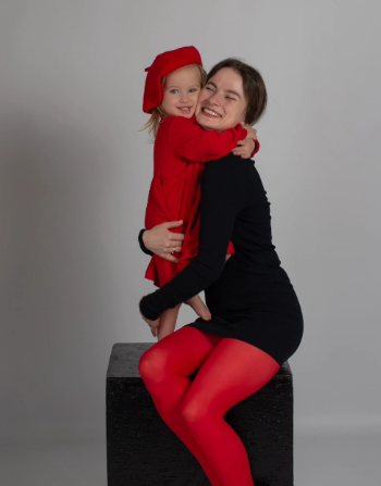 Сімейна фотосесія у студії дитяча, фото - Фотограф Аліна Чайка