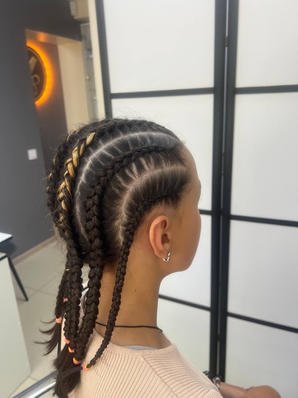 Плетение волос брейды косички, фото - Студия красоты OLI'S BEAUTY STUDIO