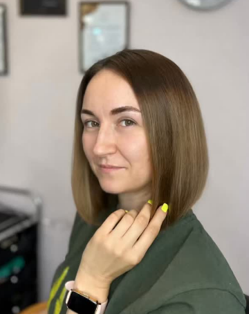Стрижка боб жіноча на коротке волосся, фото - Студія краси K'Alina