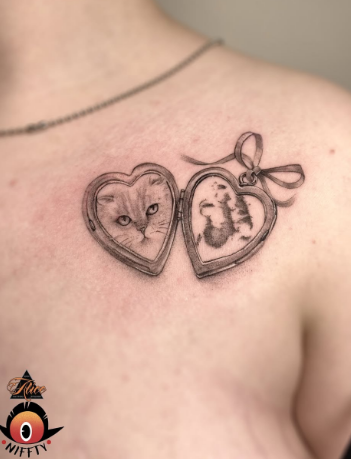 Женские на плече реализм, фото - Тату салон ALICE tattoo studio