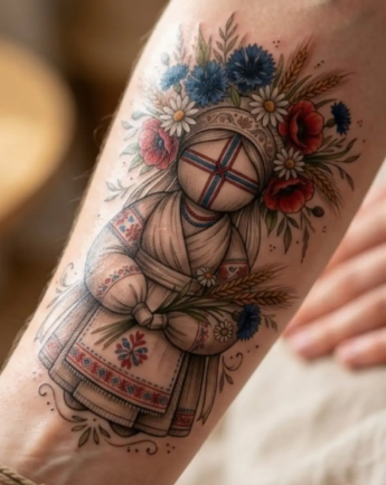 Украинская символика, фото - Тату салон ALICE tattoo studio