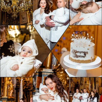 Професійна фотозйомка хрестин у Львові, фото хрестин