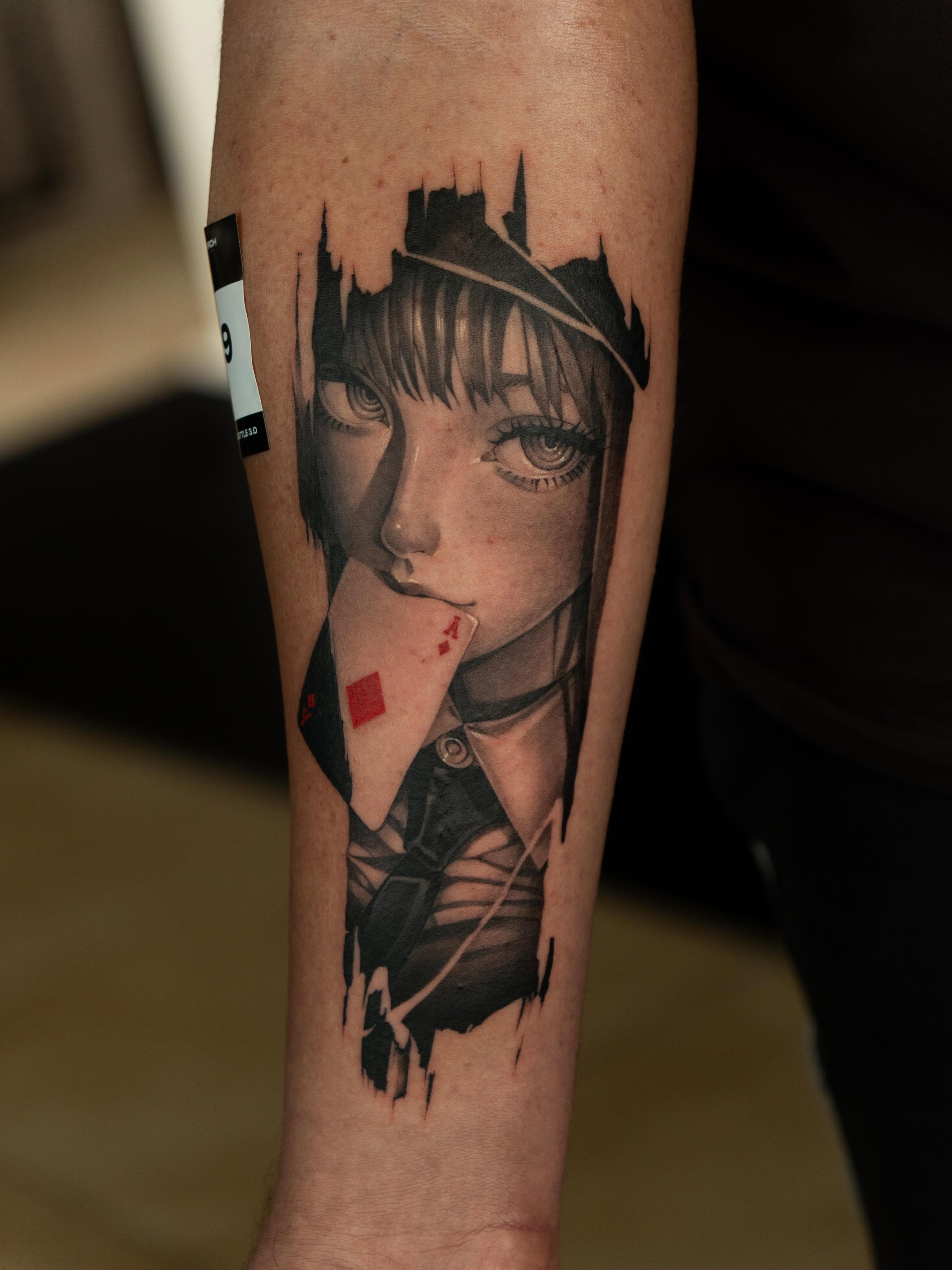Для дівчат на передпліччі реалізм, фото - Тату салон TATTOO LAMARCH