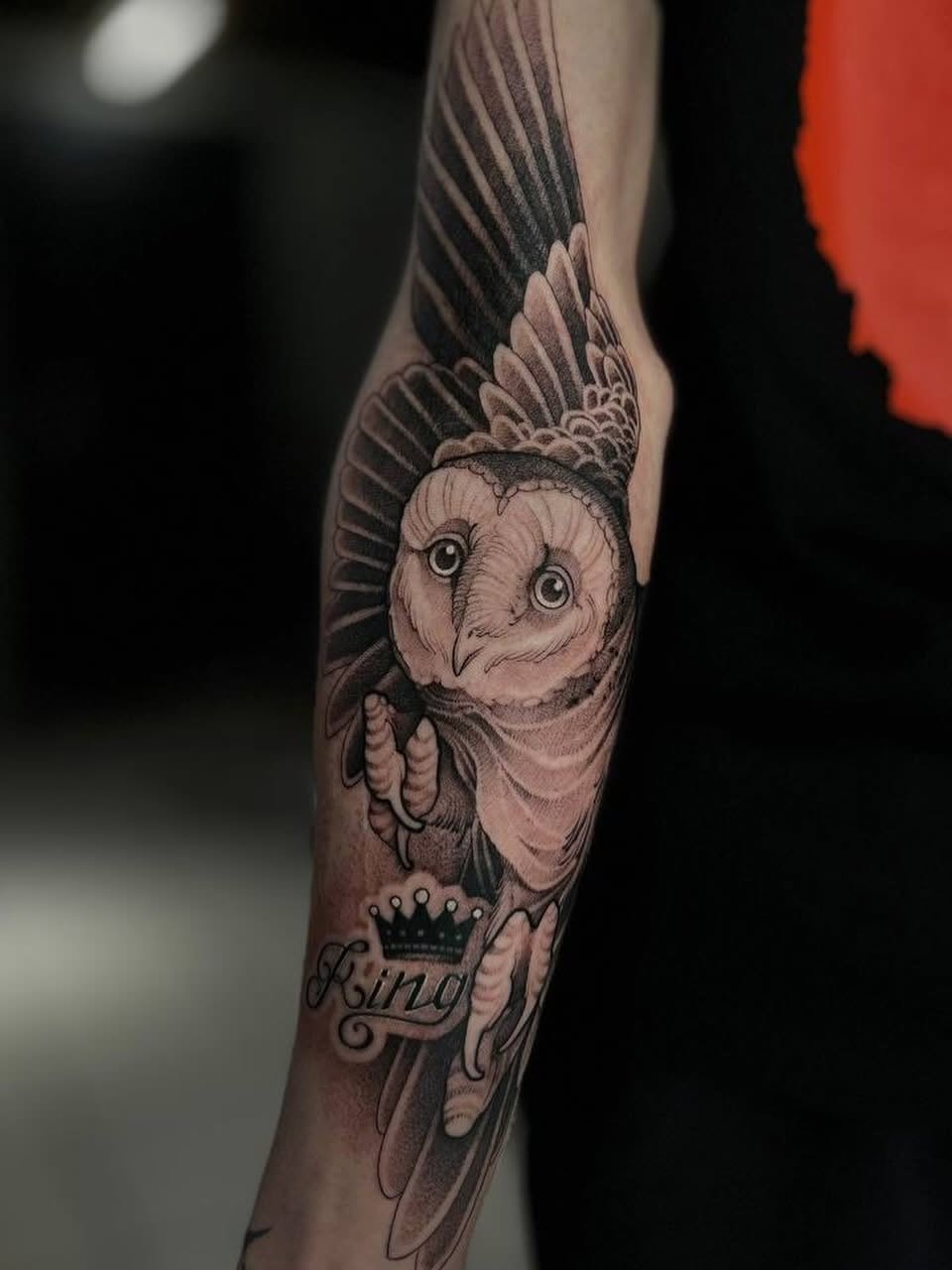 Мужские на предплечье реализм, фото - Тату салон TATTOO LAMARCH