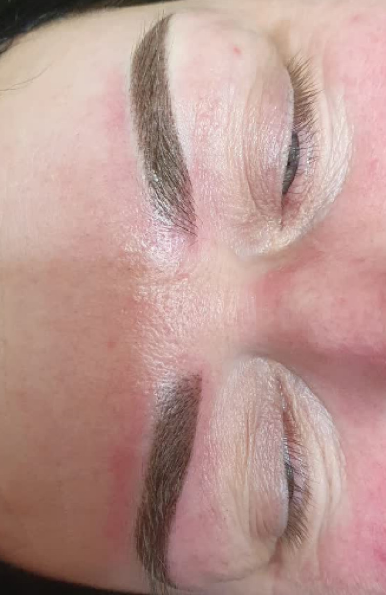Пудрові брови перманент брів татуаж, фото - Викладач курсів краси Людмила Філіппова