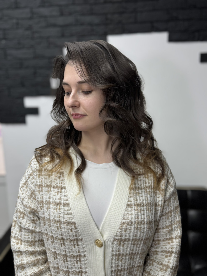 Стрижка на длинные волосы женская укладка волос, фото - Мужской парикмахер Marina Marchuk