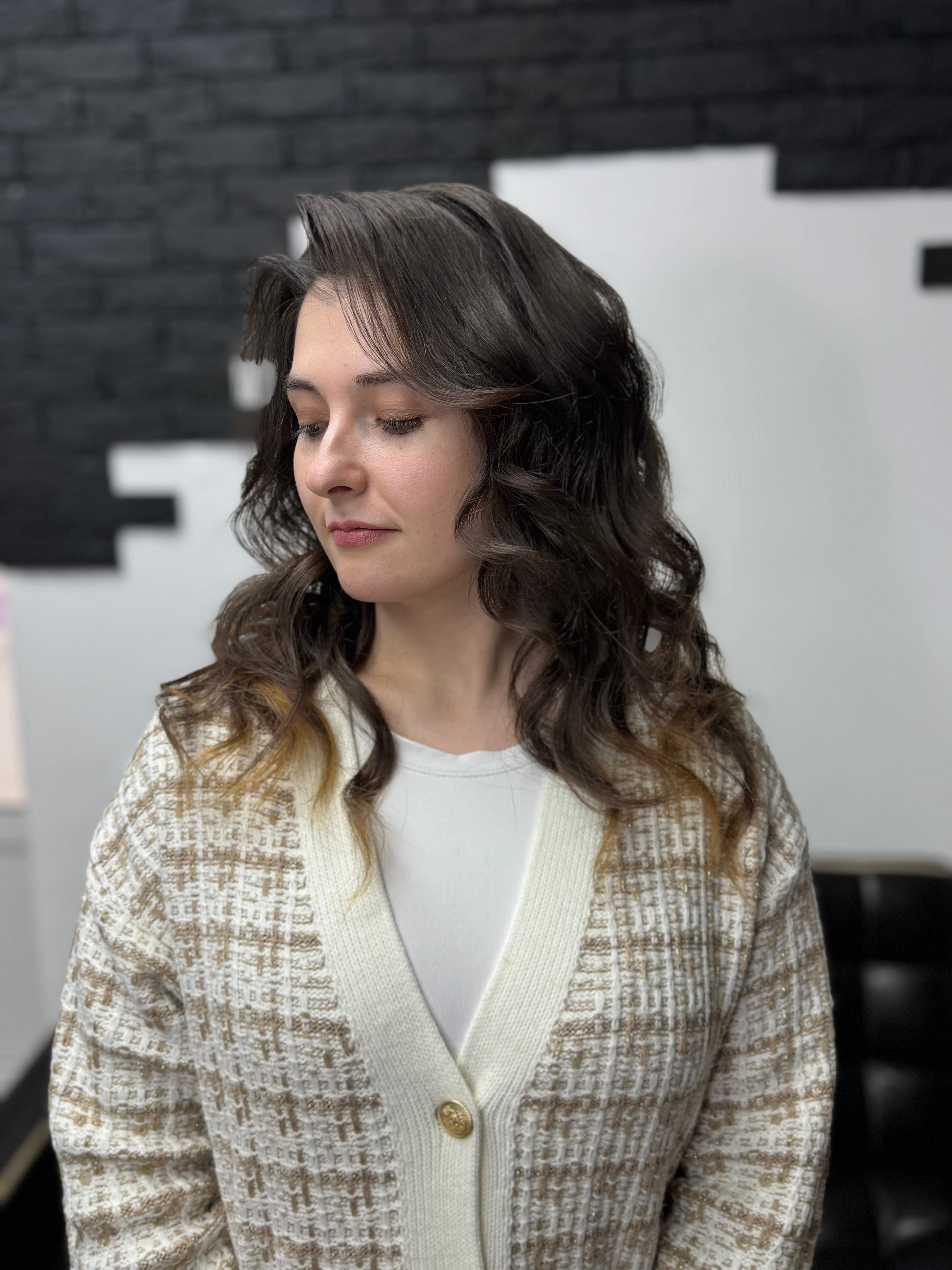 Стрижка на длинные волосы женская укладка волос, фото - Мужской парикмахер Marina Marchuk