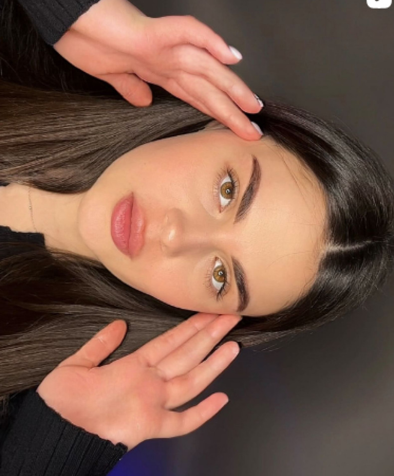 Нюдовый макияж нежный для зеленых глаз, фото - Студия красоты Beauty Hub