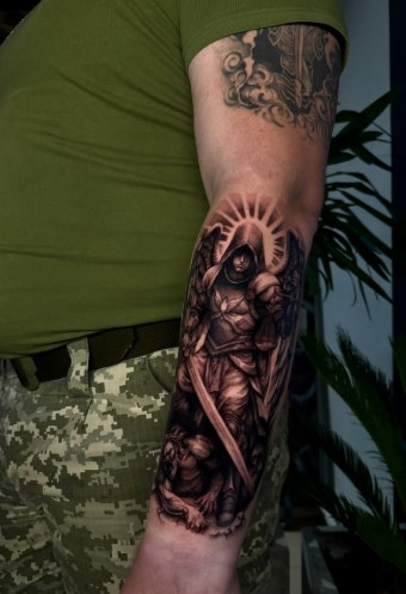 Воин, фото - Тату салон TATTOO LAMARCH