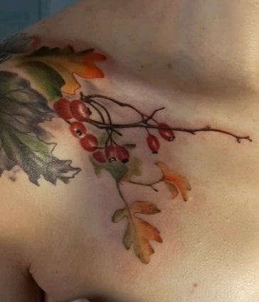 Женские цветные реализм, фото - Тату мастер Павел Д'ячук