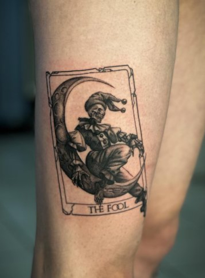 Для хлопців на нозі череп, фото - Тату салон TATTOO LAMARCH