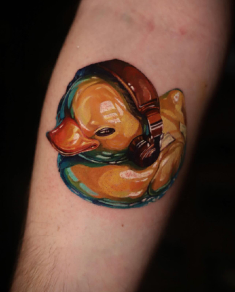 На предплечье цветные реализм, фото - Тату салон TATTOO LAMARCH
