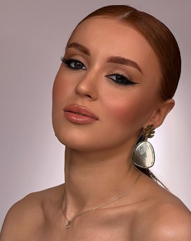 Макіяж очей вечірній гарний, фото - Візажист Мар‘яна Красногір