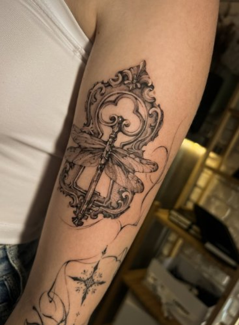 Ключ, фото - Тату салон TATTOO LAMARCH
