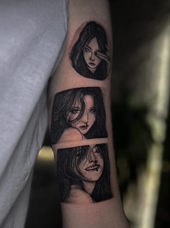 Мужские на руке реализм, фото - Тату салон TATTOO LAMARCH