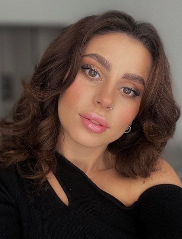 Макіяж очей нюдовий ніжний, фото - Майстер татуажу Юлія Мельник