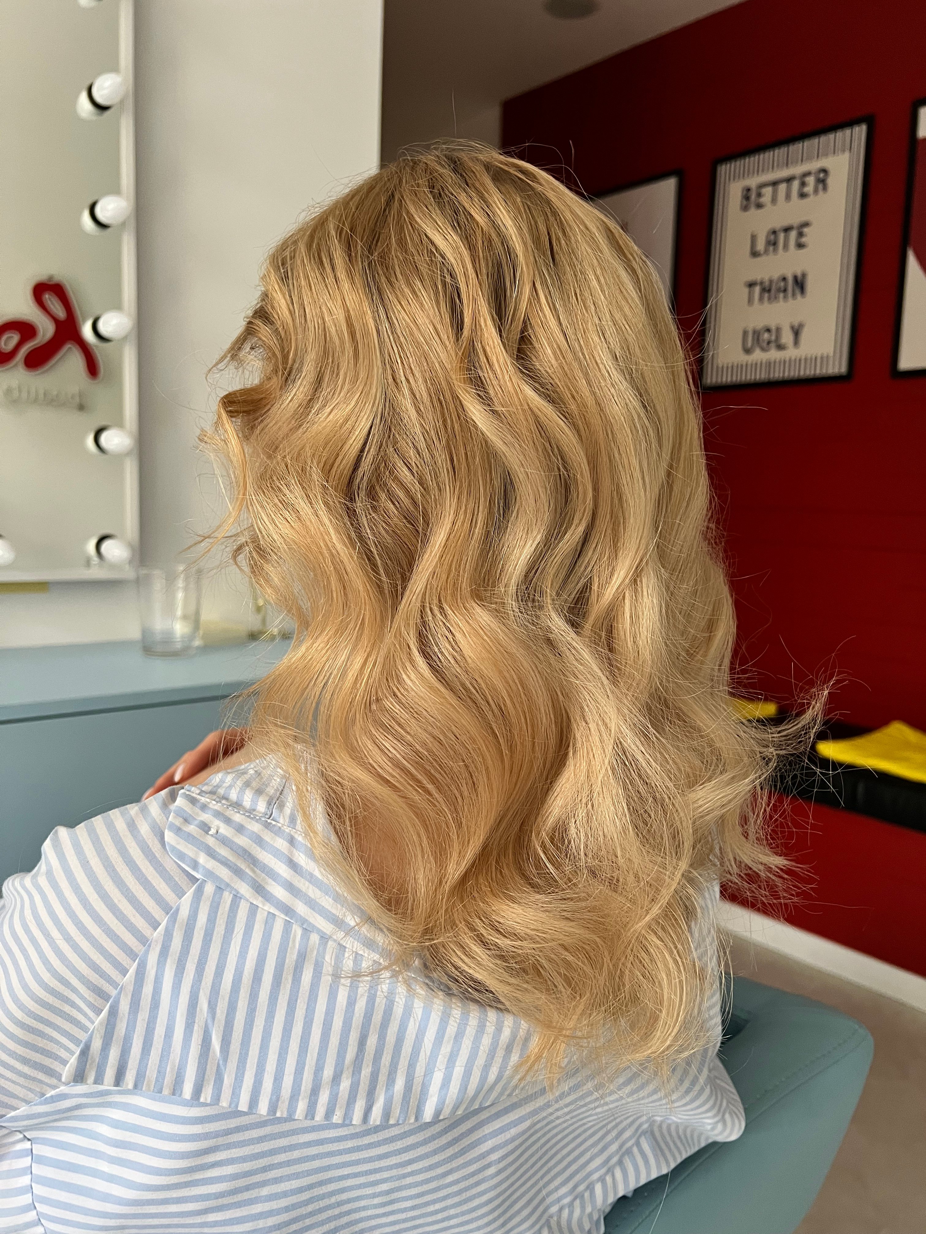 Накрутка на праску для волосся, фото - Студия красоты Roomie Beauty Bar&Coffee