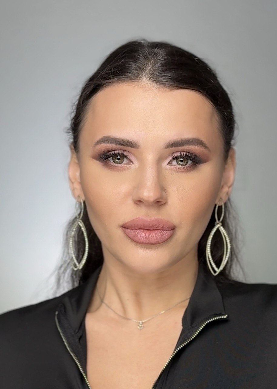 Макіяж очей нюдовий ніжний, фото - Візажист Юлія Павлюк
