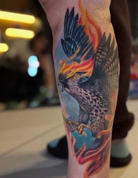 Мужские цветные реализм, фото - Тату салон 96Ink