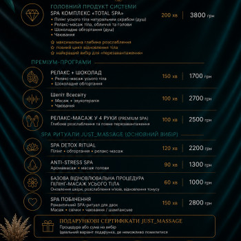 Фото с портфолио Just massage studio