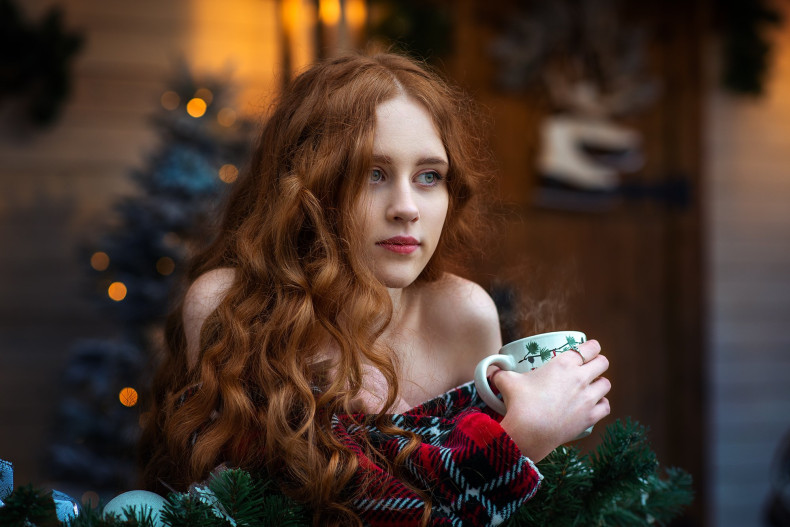 Новогодняя фотосессия зимняя нежная, фото - Фотограф Виталий Солонарь