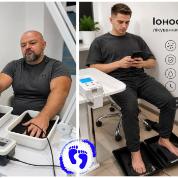 ЛІКУВАННЯ ГІПЕРГІДРОЗУ іонофорезом Ефективне усунення надмірної пітливості рук та стоп ✅ Без ін’єкцій ✅ Без болю ✅ Помітний результат вже після курсу процедур