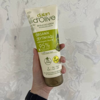 Живильний крем Dalan d'Olive з органічною оливковою олією (для рук, обличчя та тіла)
