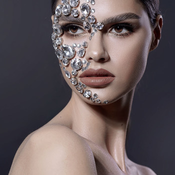 Стильний beauty-макіяж від Наталії Зубок для сучасної портретної фотозйомки та професійного портфоліо.