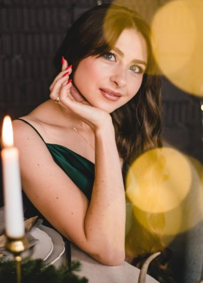 Новорічна фотосесія стильна портретна, фото - Візажист Софія Легецька