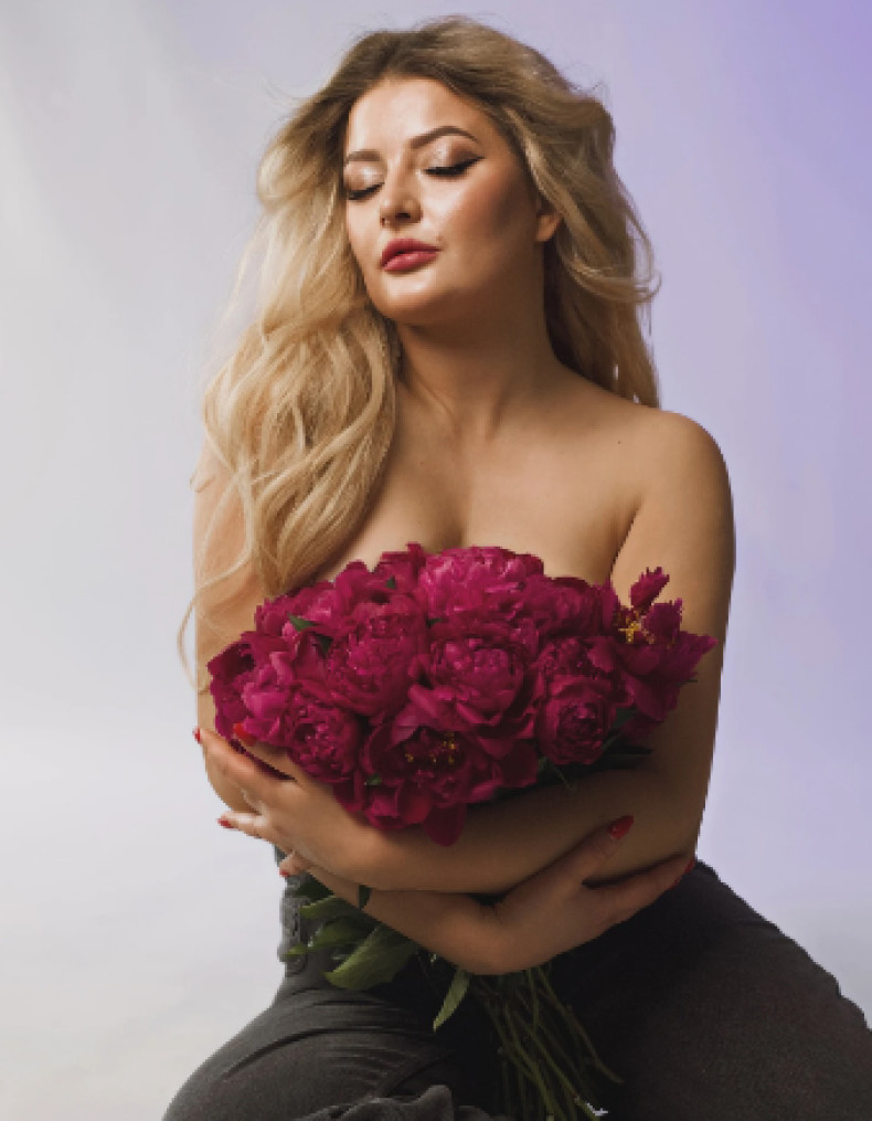 Фотосесія у студії ніжна жіночна, фото - Візажист Софія Легецька