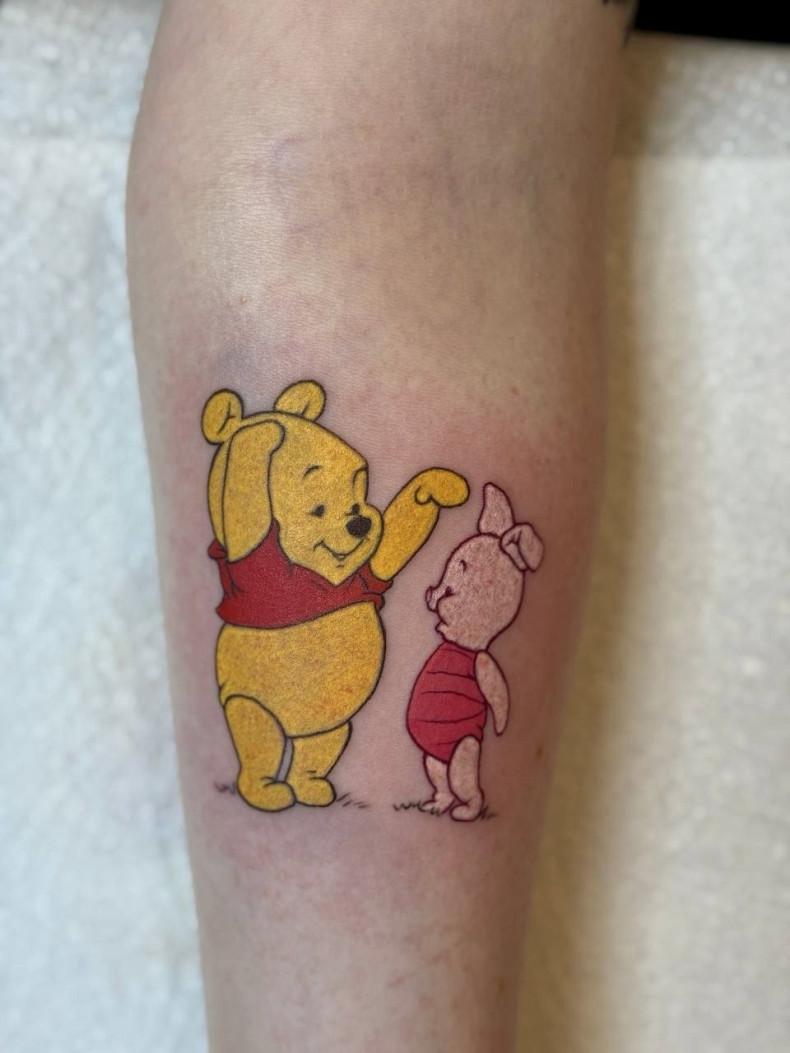 Цветные на икре мультяшные, фото - Курсы и обучение Tattoo School UA