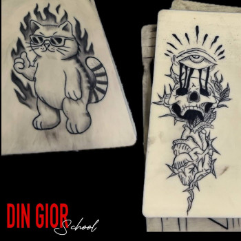 Фото с портфолио DIN GIOR tattoo & piercing