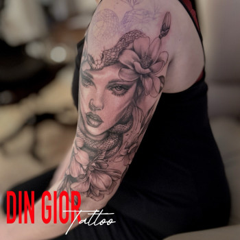 Фото с портфолио DIN GIOR tattoo & piercing
