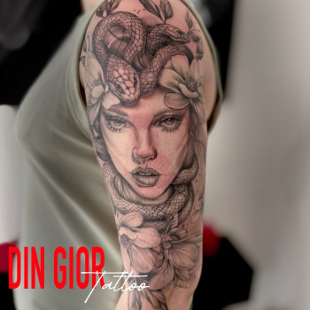 Фото с портфолио DIN GIOR tattoo & piercing