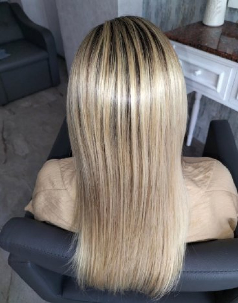 Стрижка на длинные волосы женская укладка, фото - Студия красоты Magic Hair