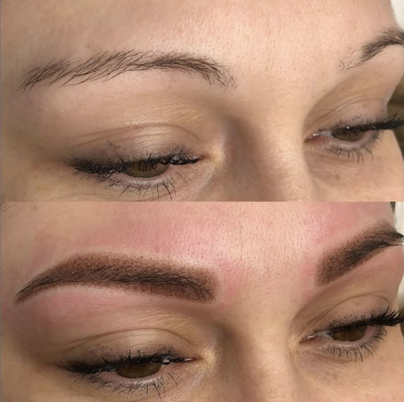 Пудрове напилення, фото - Студия татуажа Face Look