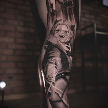 тату and grey tattoo